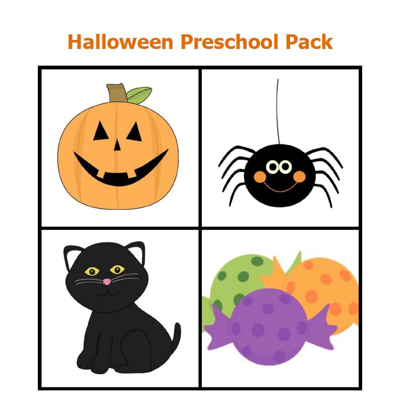 Halloween Preschool Pack